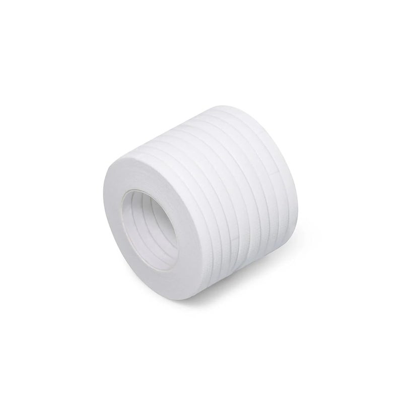 Lash Tape for Eyelash Extensions 100Pcs 4mm Eyelash Lifting Tape Easy Tear Professional Eyelash Tape Grafted Eyelash Beauty Eyelashes Extension Supplies(White) - Image 1