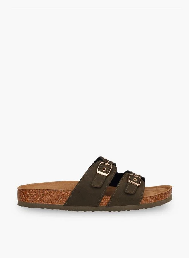 Flora Bella By Shoexpress Women Studded Double Strap Sandals