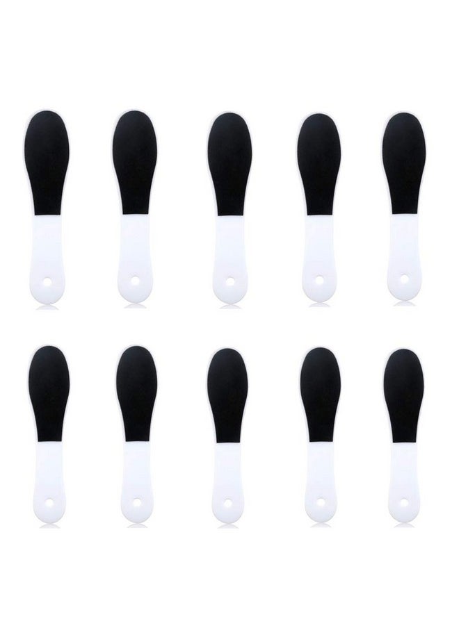 Agirlvct - 10 Pcs Foot File Callus Remover For Feet Double Side Foot Scrubberprofessional Foot Sander For Dead Skin Foot Rasp Pedicure Tool For Women Mother Manicure Beauty Shop Spa Smoothing Skin - Image 1