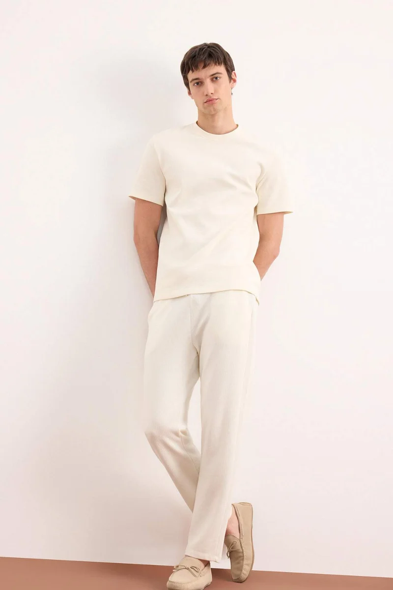 DeFacto Regular Fit Crew Neck Short Sleeve T-Shirt