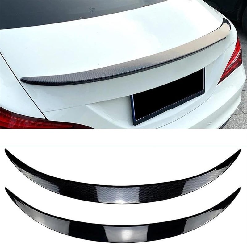 DEMULAX Gloss Black Rear Trunk Spoiler for CLA Class - Image 4