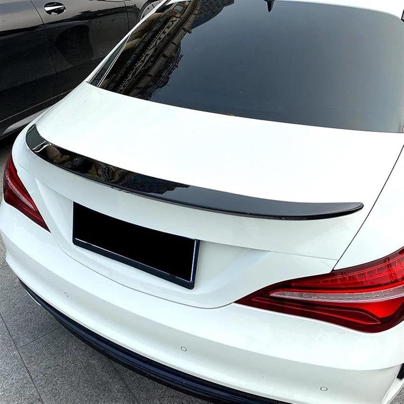 DEMULAX Gloss Black Rear Trunk Spoiler for CLA Class - Image 5