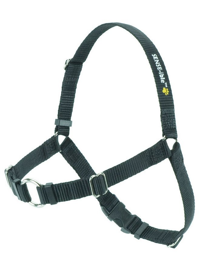 Softouch Sense-ible No-Pull Dog Harness - Black Medium