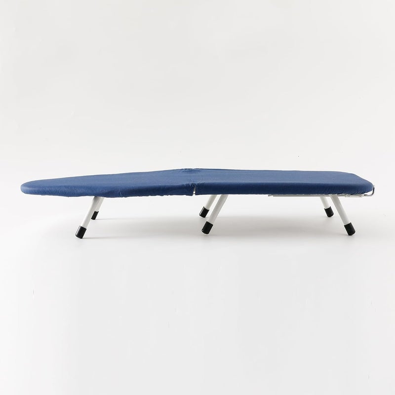 Kuber Industries Kuber Industries Ironing Board Table Top Foldable Board for Ironing Portable Ironing Stand Iron Board Compact Space Saving Ironing Table for Dorms Laundry Rooms FR2403B Blue - Image 2