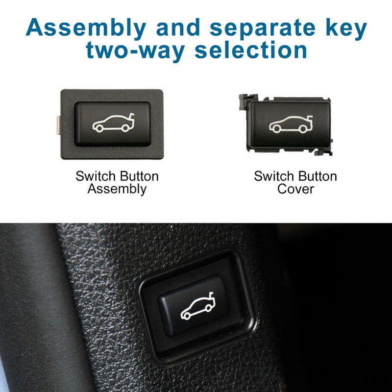 Tailgate Rear Trunk Switch Button Cover Replacement for BMW 1 2 3 4 5 6 7 X1 X3 X4 Z4 Series E60 E70 E90 F20 F22 F30 F36 F10 F01 F25 E84 E89 - Image 5
