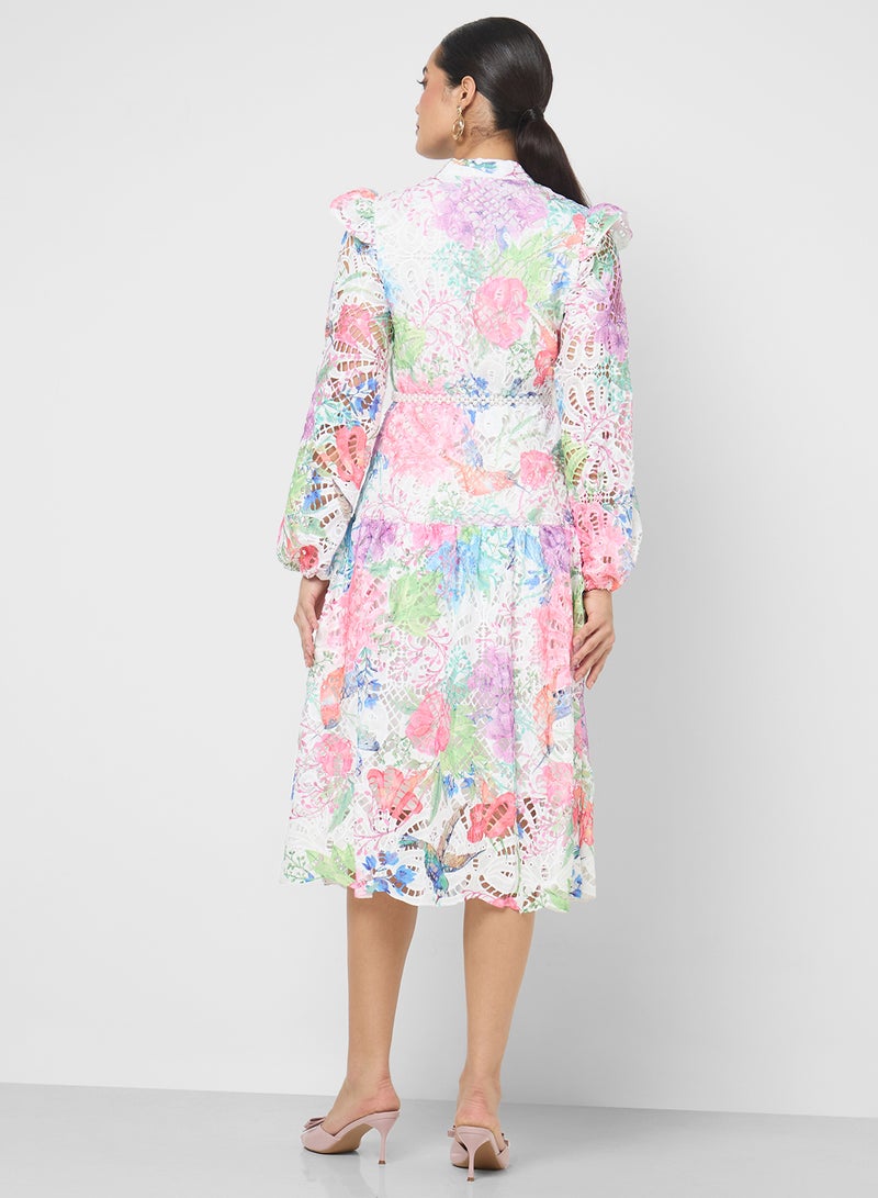 Khizana Floral Print Dress  - Image 2