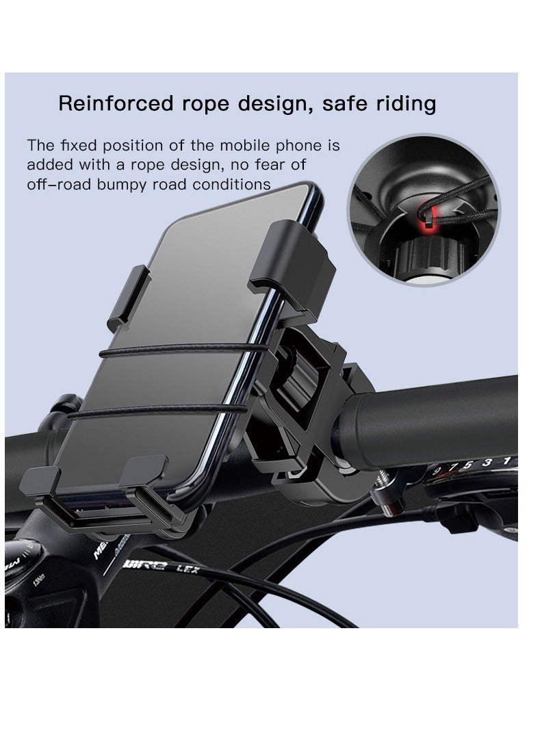 Yesido Bike Phone Holder, Motorcycle Phone Mount - Adjustable Motorbike Phone Holder for iPhone 15 14 13 12 Pro Max Mini, 11 Pro Max Xs 8 X 8P 7 6S, Samsung S10 S9, Huawei, 4.7-6.8 Devices - Image 3