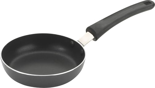 Goodcook Everyday Nonstick Aluminum 4.6" Round Mini Frying Pan, Black - Image 2