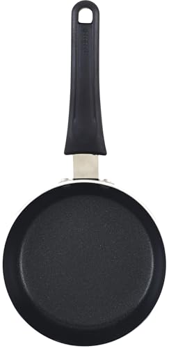 Goodcook Everyday Nonstick Aluminum 4.6" Round Mini Frying Pan, Black - Image 1