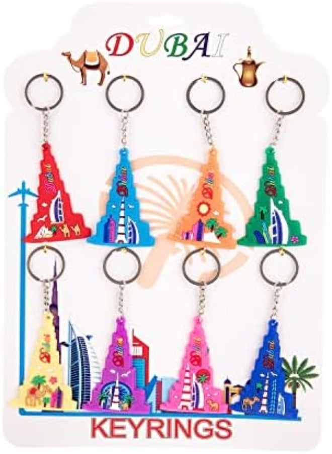 AKDC Akdc Dubai Keychain 8Pcs  - Image 1