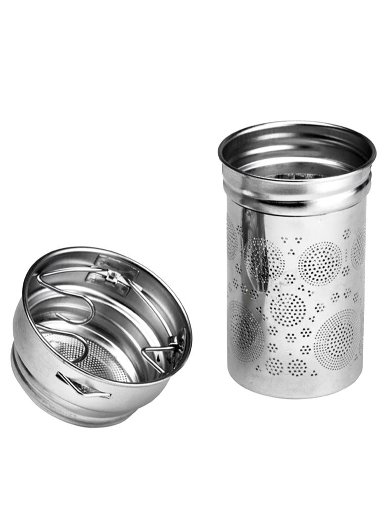 تيلاند البورسليكات تدفق الشاي ماي لين مع غطاء مرشح وفلتر للشاي والقهوة والفواكه والمياه مانعة للتسرب 0.44 لتر أبيض - Image 4