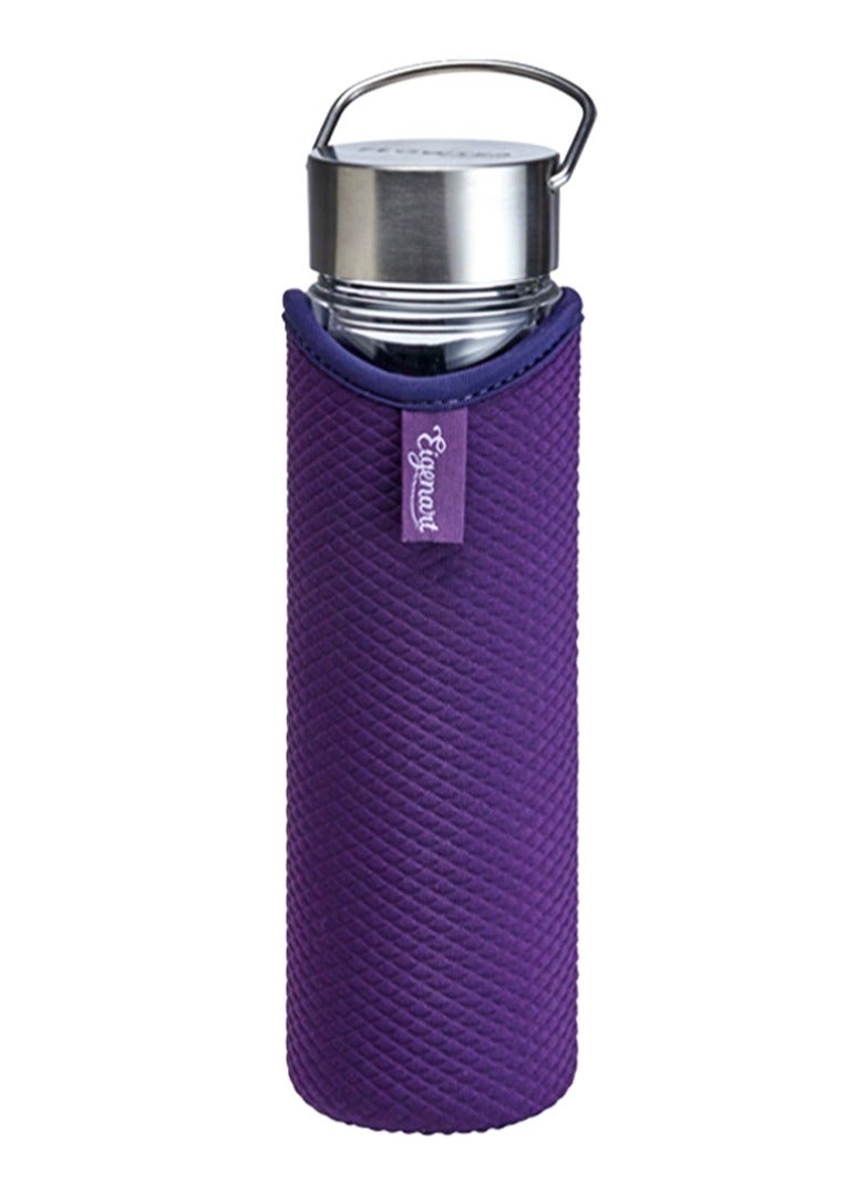 تيلاند البورسليكات تدفق الشاي ماي لين مع غطاء مرشح وفلتر للشاي والقهوة والفواكه والمياه مانعة للتسرب 0.44 لتر أبيض - Image 2