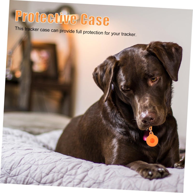 4 Pcs Protective Case Durable Shockproof Lightweight Design For Pet Trackers Bags Keys Luggage Random Colors - Image 5