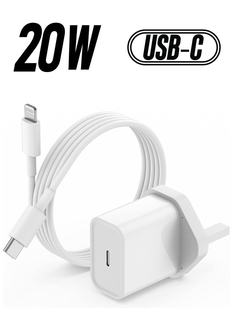 ELTRAZONE 20W USB-C PD GaN Fast Charger Wall Adapter Plug Type C, Compatible for iPhone 14 pro/14 plus/14/13/12/11  - Image 1