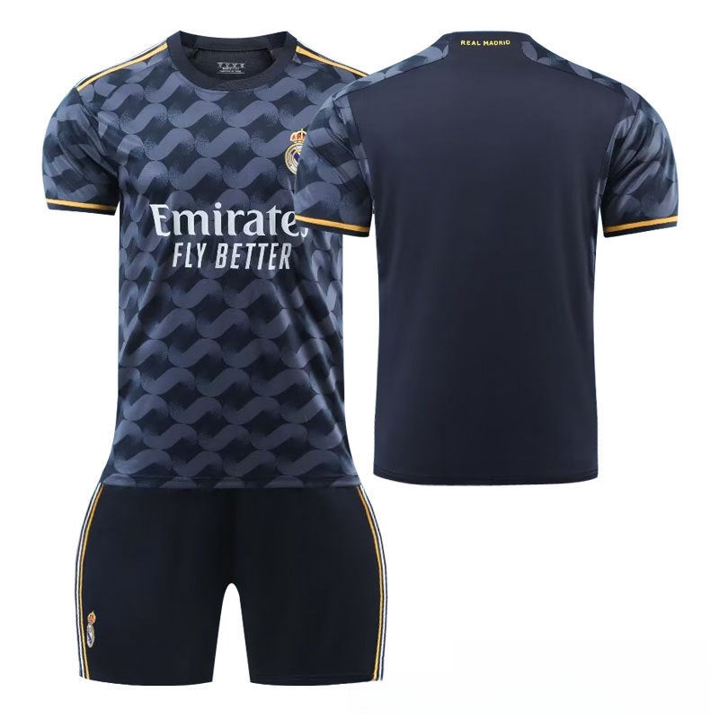 Generic Youth Real Madrid Away Jersey Kit No number