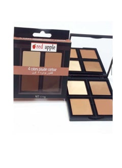 Red Apple Contour Contour Palette Multicolour 