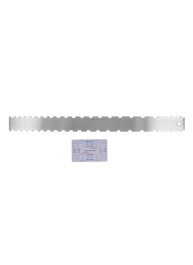 Thoraya - Guitar String Action Gauge Neck Notched Chord Height and Distance Ruler Measuring Tool - Image 1