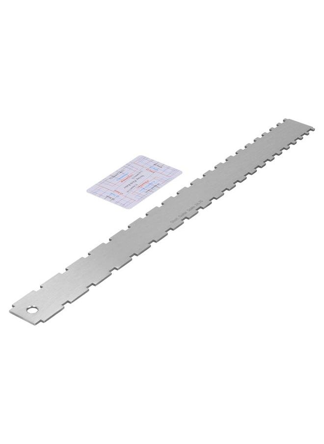 Thoraya - Guitar String Action Gauge Neck Notched Chord Height and Distance Ruler Measuring Tool - Image 1