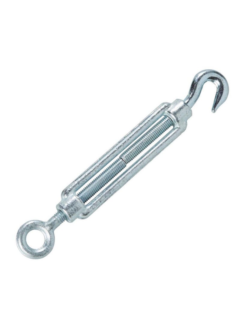 ACE Diall Zinc-Plated Stainless Steel Hook And Eye Turnbuckle 8mm 