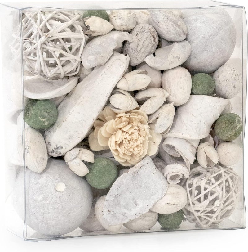 ANDALUCA Maison Box Fragrance Potpourri Decorative Vase & Bowl Filler Home Décor (Paperwhite & Aloe) - Image 2