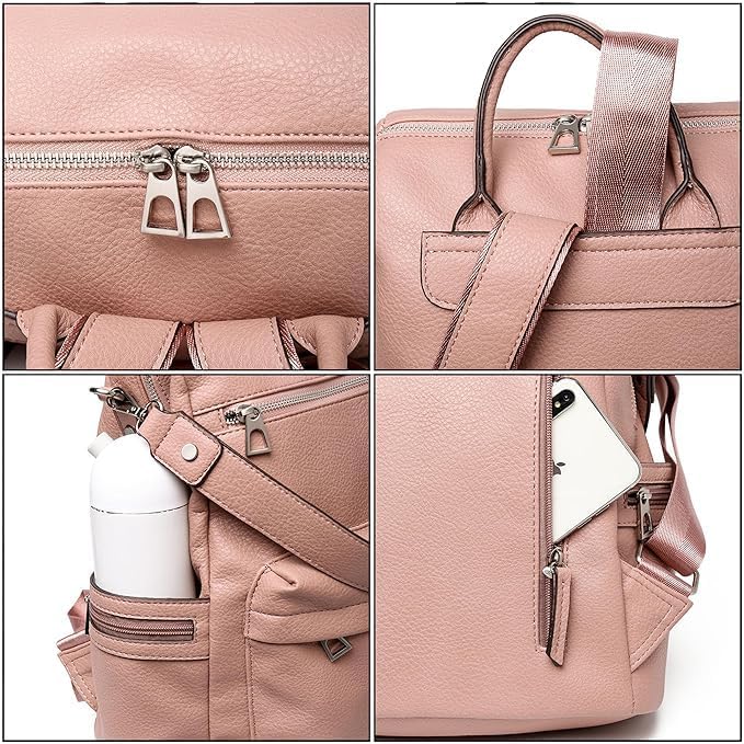 MUCHOVA Stylish Backpack for Women Basic Travel Bag for Stylish Women Lightweight College Backpack for Girls - Image 3