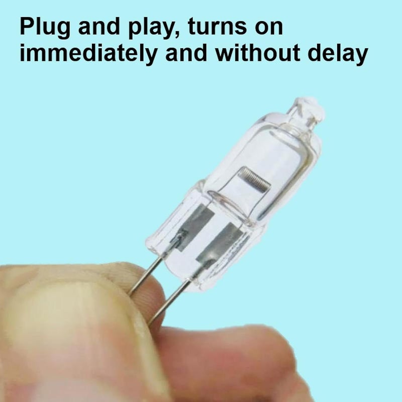G4 Halogen Bulb Warm White Light for Projectors, Microscopes & Lamps - Plug 5PCS 6V 30W - Image 2