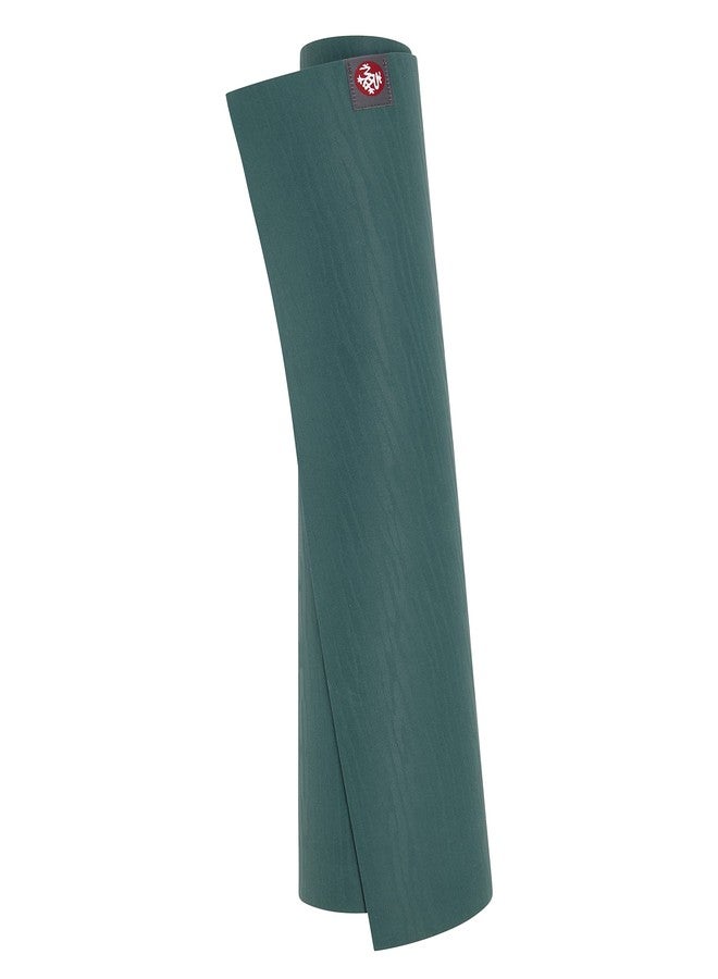 Manduka eKOLite Yoga Mat 71" - 4mm | Natural Rubber | Eco-Friendly | Soft Textured Surface | Natural Next-to-Skin Feel | 71 x 24 inches | Deep Sea - Image 2