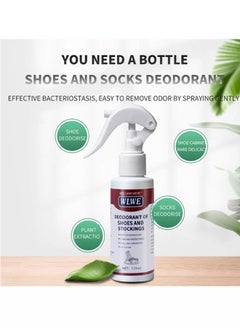 WILLIAM WEIR Deodorant Of Shoes And Stockings 120ml,Foot Care Shoe Odor Eliminator Deodorizer Spray and Removes Bad Smells of Boots Heels Tennis Shoe Cleats Sneakers Ballet Shoe Sports Shoes and More  - Image 5