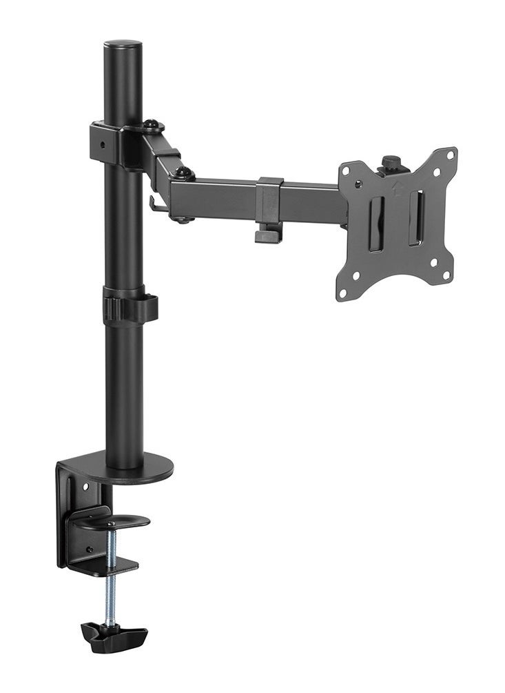 Stargold Articulating Single Monitor Mount Arms 17 to 32 Black  - Image 2