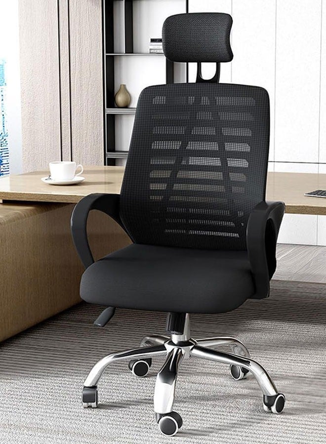 Golden Ergonomic Office Chair Mesh Computer Desk Chair with Lumbar Support and Armrest High Back Swivel Home Office Task Chair for Work - Image 1