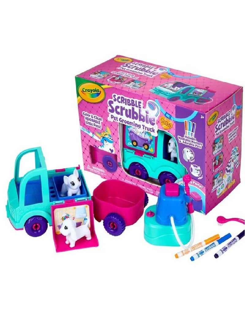 Crayola Scribble Scrubbie Pets Grooming Truck - Image 2
