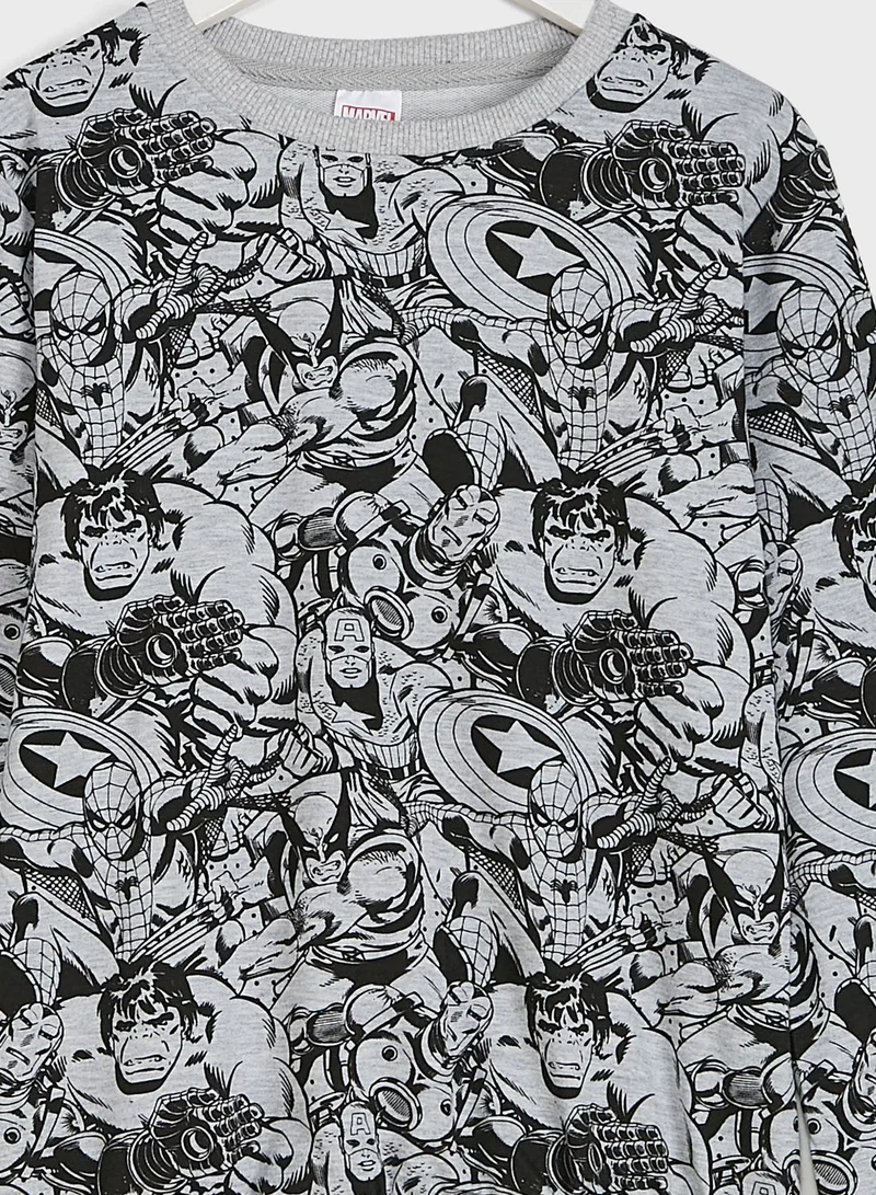 MARVEL Youth Marvel Comics Sweatshirt