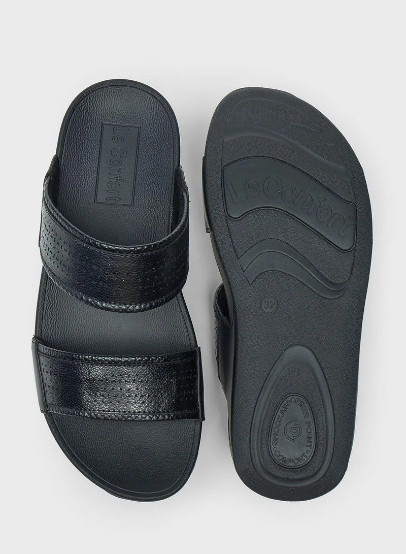 لو كونفورت Double Strap Sandals