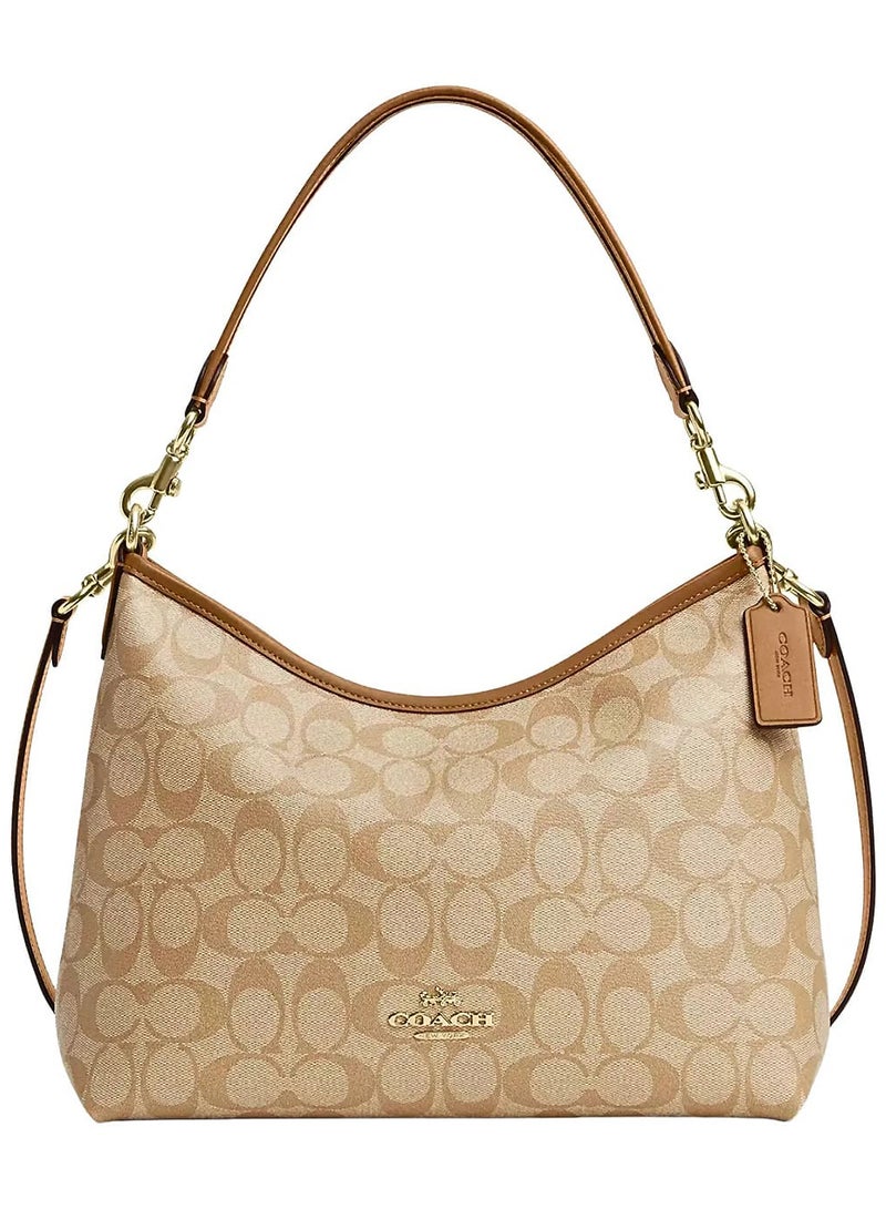 coachoutlet Coach Beige Khaki Women Shoulder Bag Cr149 1 - Image 1