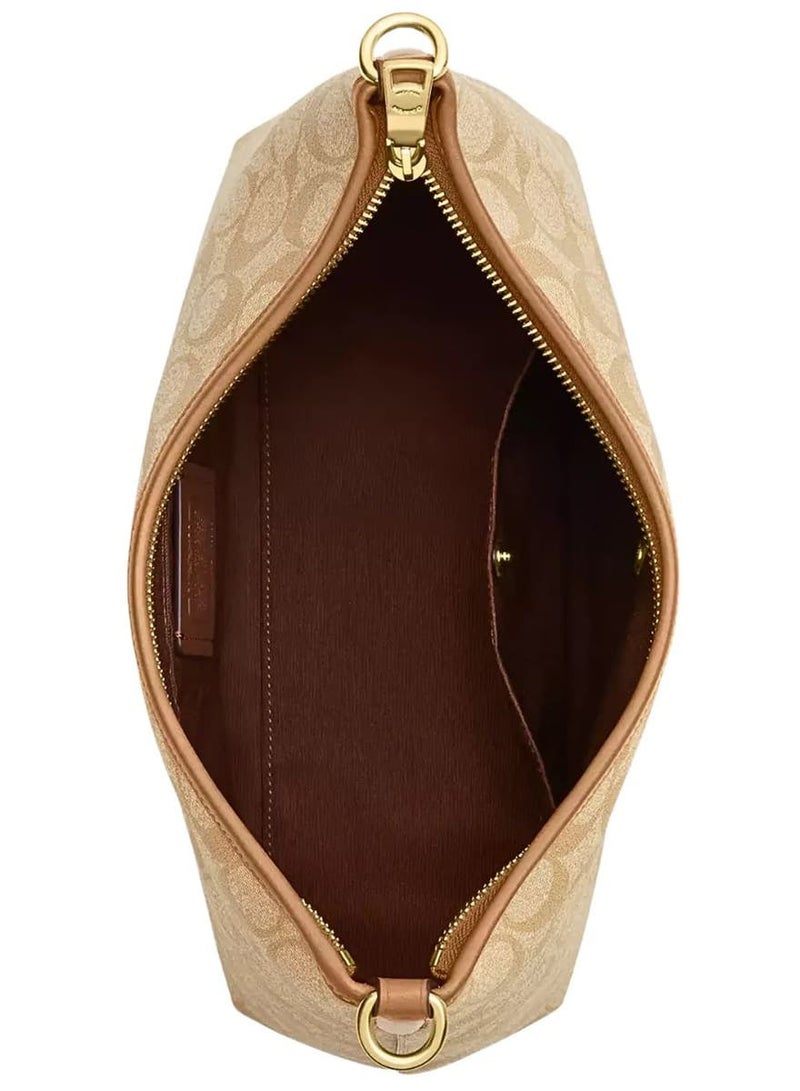 coachoutlet Coach Beige Khaki Women Shoulder Bag Cr149 1 - Image 5