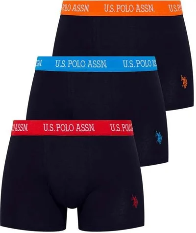 U.S. Polo Assn. BASE. Polo Assn. Men's Navy Blue 3-Piece Boxer