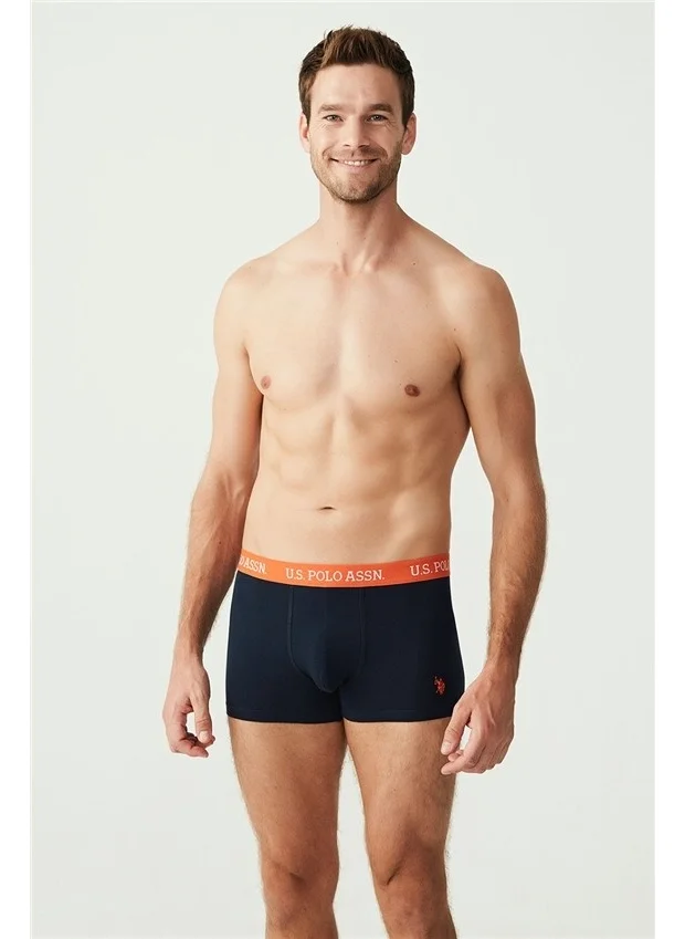 U.S. Polo Assn. BASE. Polo Assn. Men's Navy Blue 3-Piece Boxer