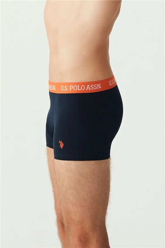 U.S. Polo Assn. BASE. Polo Assn. Men's Navy Blue 3-Piece Boxer