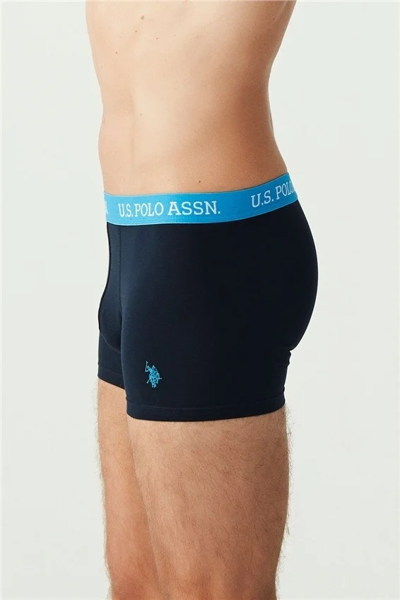 U.S. Polo Assn. BASE. Polo Assn. Men's Navy Blue 3-Piece Boxer