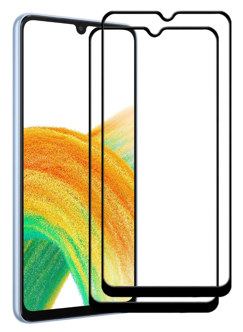 ACLIX 2 Pieces Antistatic ESD Dustproof Premium Quality High Definition Tempered Glass Screen Protector Designed For Samsung Galaxy A335G - Image 1