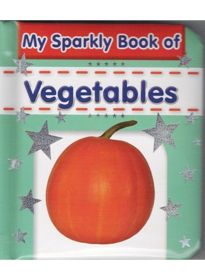 Sparkly Padded Books English: Vegetables - Image 1