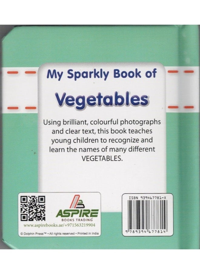 Sparkly Padded Books English: Vegetables - Image 2