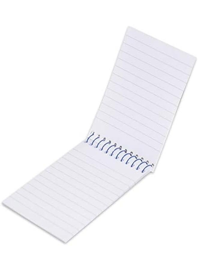 Artmate 10 Pcs Fis A7 Soft Cover Spiral Notebook Top Spiral Single Ruled Printed Design Front And Back With Uv 50 Sheets Fsnbsa750Slnl4 - Image 3