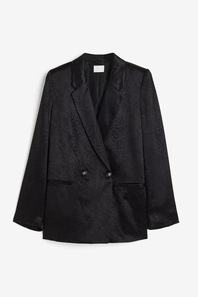 H&M Double Breasted Tailored Blazer