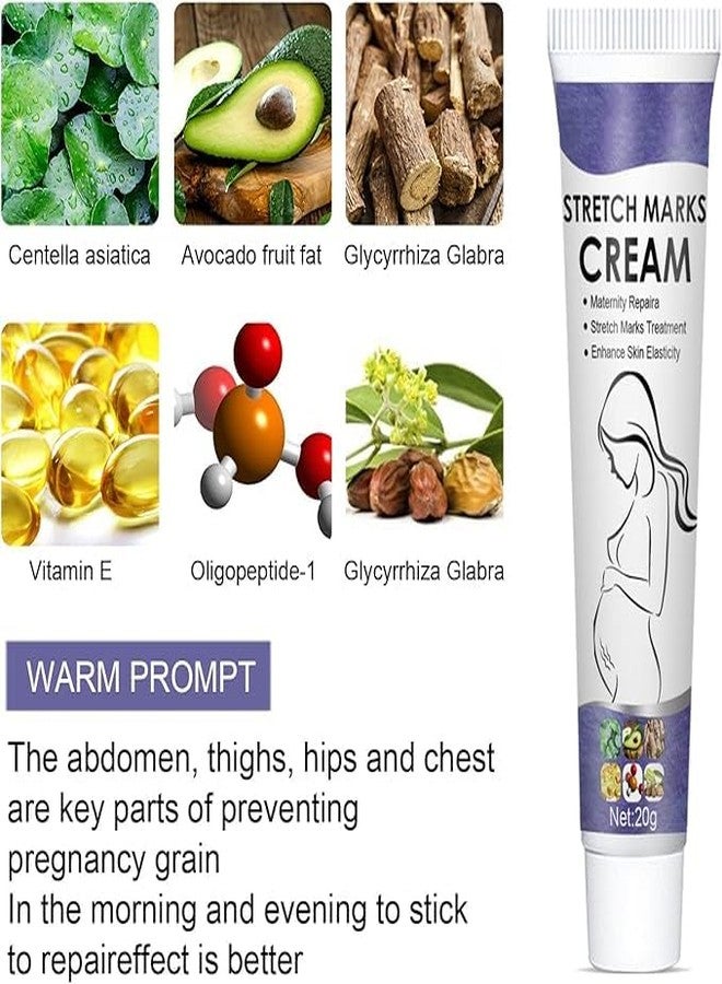 VALUEVIBES Stretch Marks Removal for Women - Stretch Mark Lotion, Oil, and Cream for Pregnancy & Scar Care(20grams) - Image 2