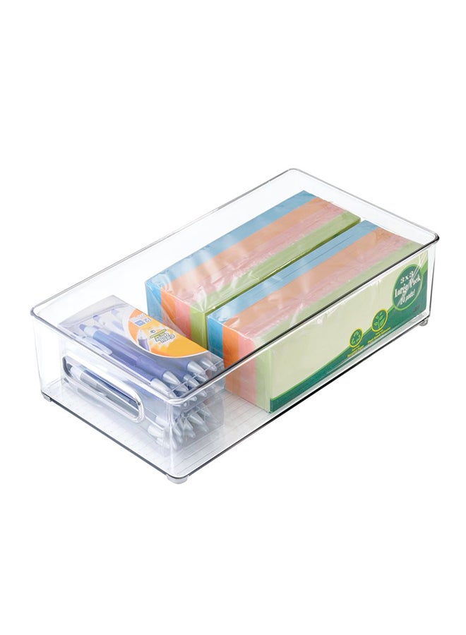 InterDesign Refrigerator And Freezer Storage Organizer Bins Clear - Image 2