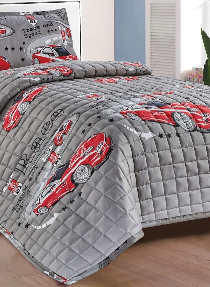 Moon 3-Piece Compressed Comforter Set Microfiber  - Image 2