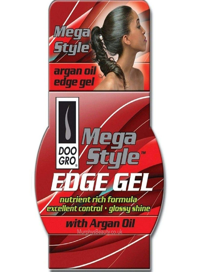 Doo Gro Mega Style Edge Gel With Argan Oil, 2.25 Oz