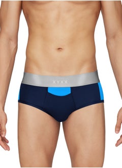 XYXX Pack of 3 Illuminati Intellisoft Micro Modal Color Blocked Solid Men Brief  - Image 2