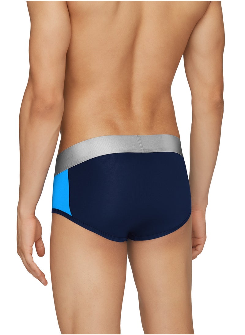 XYXX - Pack of 3 Illuminati Intellisoft Micro Modal Color Blocked Solid Men Brief - Image 1